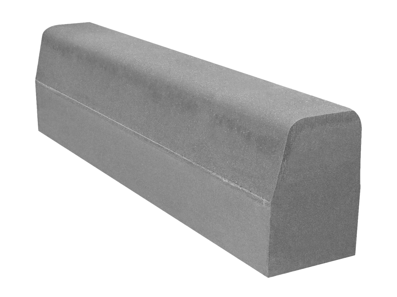 Борт дорожній 100-20-8 сірий, 1шт. литий